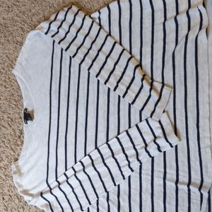 H&M Then Striped Flowy Top